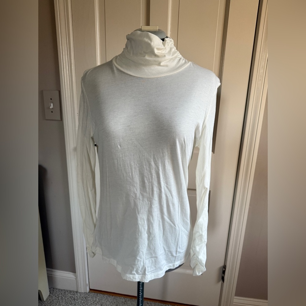 Habitat Cream Cotton Turtleneck